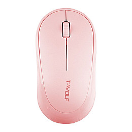 Беспроводная оптическая мышка T-Wolf Q18 2.4G Mini USB 2.4G 1000 DPI Pink
