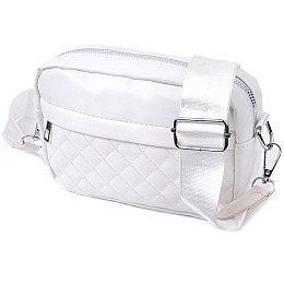 Женская сумка кросс-боди из экокожи Vintage 22798 Белый 19,5х12,5х6,5 см