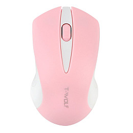 Беспроводная мышка T-Wolf Q2 USB 2.4GHz АА Розовый
