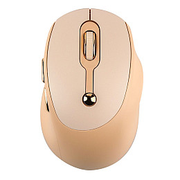 Беспроводная мышка T-Wolf Q7 Elegant USB 2.4GHz 1000-2400DPI Молочный