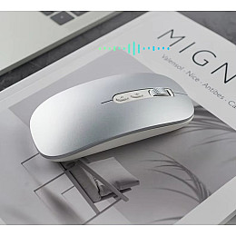 Інтелектуальна бездротова голосова миша AIMouse M108 Silver