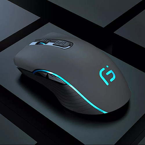 Мишка бездротова ігрова Gamousе X9 з акумулятором та підсвіткою Black 2,4G Bluetooth