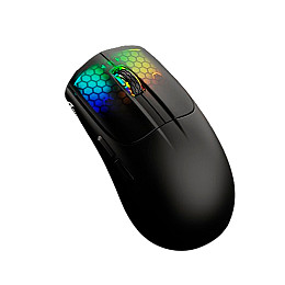 Мишка бездротова Aattack SHARK X5 з акумулятором та підсвіткою 2,4G+Bluetooth Black