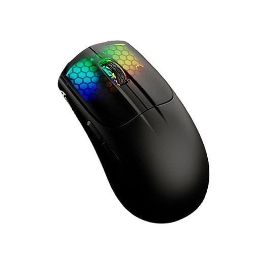 Мишка бездротова Aattack SHARK X5 з акумулятором та підсвіткою 2,4G+Bluetooth Black