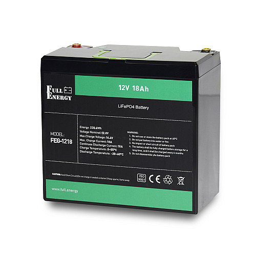 Акумулятор Full Energy FEG-1218 LiFePO4 12В 265076