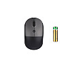 Мишка бездротовий 2E MF218 Silent WL BT чорний-сірий