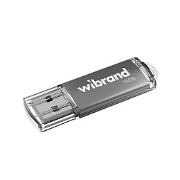 Флеш память USB Wibrand 16 GB Cougar USB 2.0 Silver (36693_3608909)