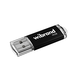 Флеш память USB Wibrand 16 GB Cougar USB 2.0 Black (36693_3608910)