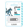 Флеш память USB Wibrand 16 GB Puma USB 2.0 Silver (36699_3608917)