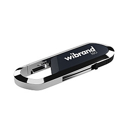 Флеш память USB Wibrand 16 GB Aligator USB 2.0 Black (36698_3608916)