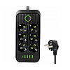 Сетевий подовжувач UA Power F06U 6 розеток 4 USB Type-C 2 м Чорний (2450340452)