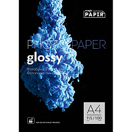 Фотопапір глянцевий Magic A4 115 г/м2 Білий 100 шт (10034)