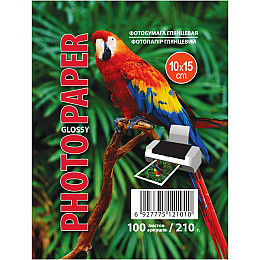 Фотобумага Magic 210 г/м2 глянцевая водяной знак 10х15 см Белый 100 шт