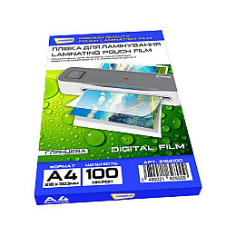 Плівка для ламінування Fresco Antistatic Глянець А4 100 мкм 100 шт Прозорий (11026)