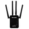 Ретранслятор посилювач Wi-Fi Pix-Link LV-WR16Q Black (17604-hbr)