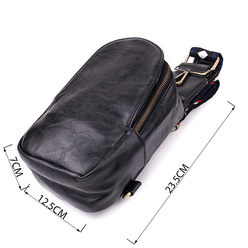 Слинг сумка через плечо Vintage sale_15117 13,5х12,5х7 см Разноцветный