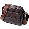 Сумка с ручкой для мужчин Vintage 22940 20х17х8 см Коричневый
