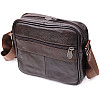 Сумка с ручкой для мужчин Vintage 22940 20х17х8 см Коричневый
