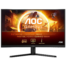 Монітор 31.5" AOC CQ32G4VE Black (7022446)