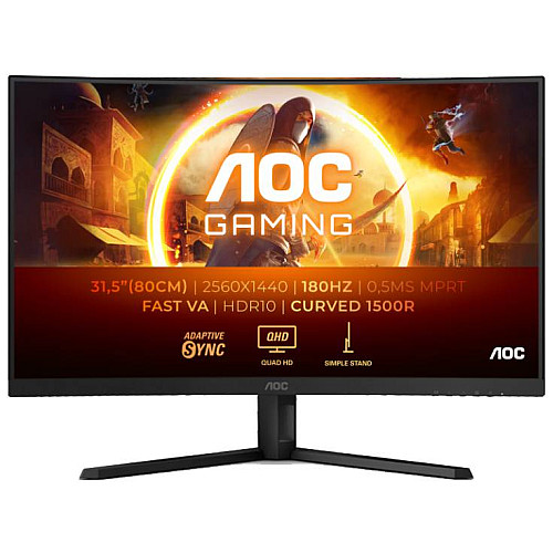 Монітор 31.5" AOC CQ32G4VE Black (7022446)
