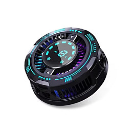 Радіатор-вентилятор кулер для смартфона Sarafox F29 0,8х0,8 см Чорний