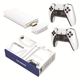 Ігрова приставка No Brand M15 Plus 64Gb 4K Game Stick 3D 20000 ігор Білий (2390000010)