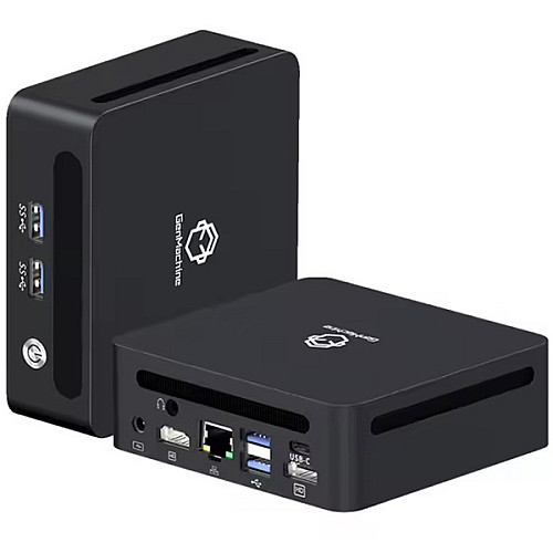 Мини-ПК GenMachine Ren 4000 Ryzen 3 4300U RAM 8GB SSD 256GB LAN Wi-Fi Bluetooth Windows 11 Черный (2131)