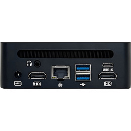 Мини-ПК GenMachine Ren 4000 Ryzen 3 4300U RAM 8GB SSD 256GB LAN Wi-Fi Bluetooth Windows 11 Черный (2131)