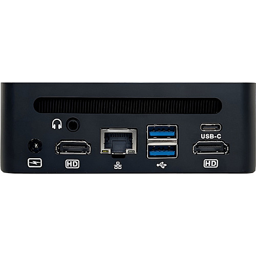 Мини-ПК GenMachine Ren 4000 Ryzen 3 4300U RAM 8GB SSD 256GB LAN Wi-Fi Bluetooth Windows 11 Черный (2131)