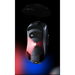 Мышь беспроводная Aula SC580 PAW3325 Print 12000 DPI 2.4G Bluetooth Black