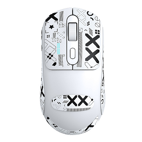 Компьютерная мышь T-Wolf X8 Print 2,4G Bluetooth White
