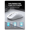 Компьютерная мышь T-Wolf X8 Print 2,4G Bluetooth White