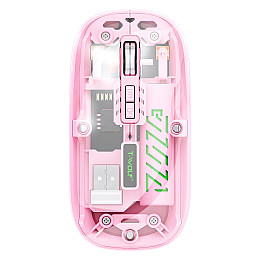 Мышь T-Wolf X11 2.4G Bluetooth Pink (hub_uedmrt)