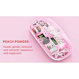 Мышь T-Wolf X11 2.4G Bluetooth Pink (hub_uedmrt)