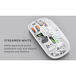 Мышь T-Wolf X11 2.4G Bluetooth White (hub_jhk8ey)