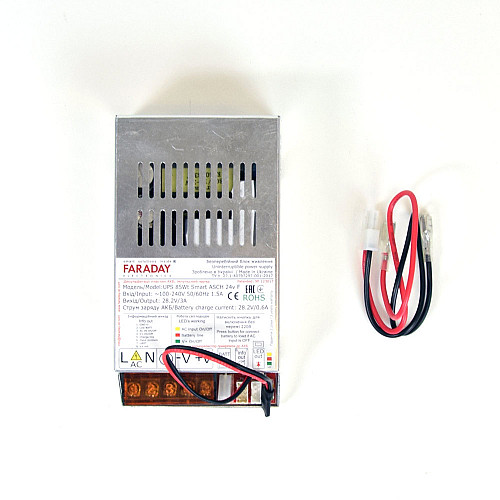Бесперебійний блок живлення FARADAY Electronics 85W UPS Smart ASCH ALU 24V Сірий (12140)