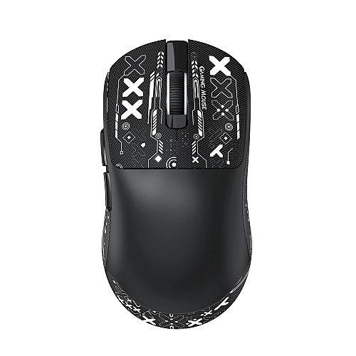 Мышь беспроводная T-Wolf X9 Print PAW 3311 12000 DPI 2.4G Bluetooth Black (hub_b6swyg)