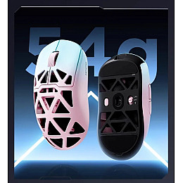 Мышь MCHOSE AX5 V2 PixArt PAW3950 8K 42000 DPI Pink Blue (hub_9evpuh)