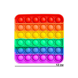 Игрушка антистресс Pop it вечная пупырка Квадрат 185-18425652