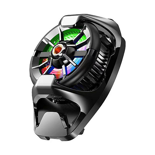 Кулер для телефона и планшета MEMO DL22 88 мм Black (18509-hbr)