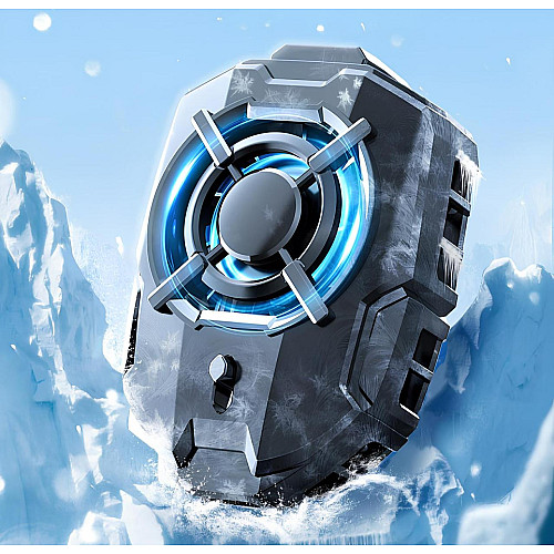 Кулер для телефона и планшета MEMO DLA7 89 мм Black (18519-hbr)