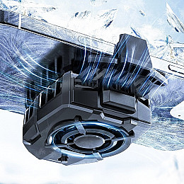 Кулер для телефона и планшета MEMO DLA7 89 мм Black (18519-hbr)