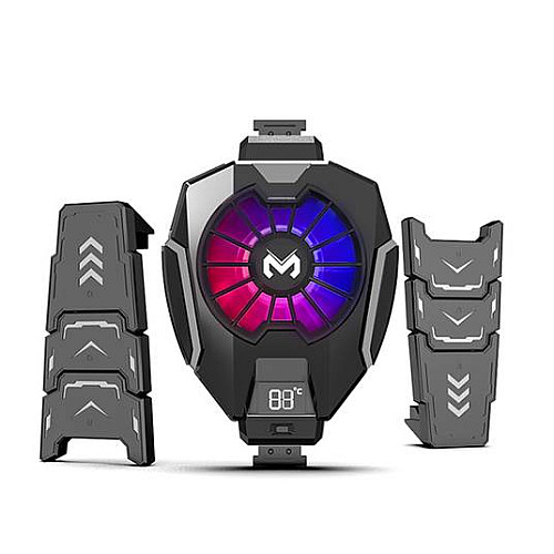 Кулер с экраном для планшета MEMO DL05 215 мм Black (18522-hbr)