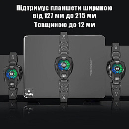 Кулер с экраном для планшета MEMO DL05 215 мм Black (18522-hbr)