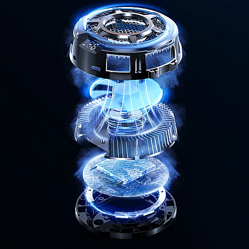 Магнитный кулер для телефона и планшета MEMO CX05 Black (18529-hbr)