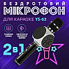 Бездротовий караоке мікрофон Magic Karaoke YS-63 Silver