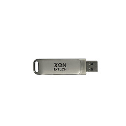 Флеш-накопитель XON FlashDrive DuoConnect 128GB USB 2.0 / Type-C Silver (FX2DR128MS 7614)