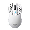 Мышь беспроводная игровая Aula SC580 Print PAW3325 12000 DPI 2,4G Bluetooth White