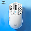 Мышь беспроводная игровая Aula SC580 Print PAW3325 12000 DPI 2,4G Bluetooth White