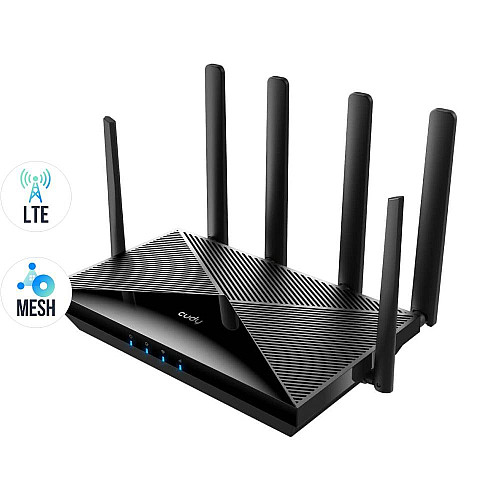 Маршрутизатор Cudy LT700 WiFi 5 Mesh 4G LTE CAT6 АС1200 (2790935446)